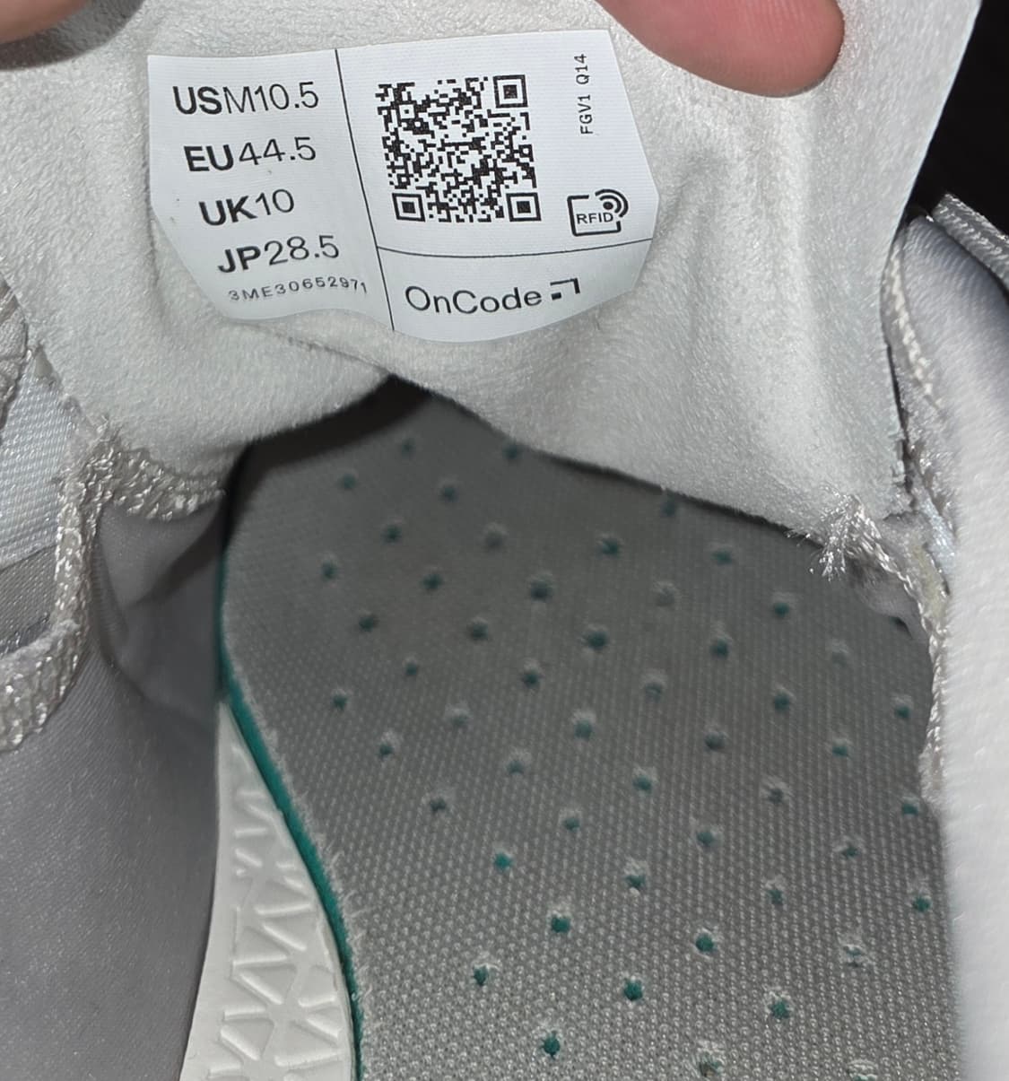 온 러닝 x 파프 클라우드벤쳐 피크 아이스 문 285사이즈 상품이미지7