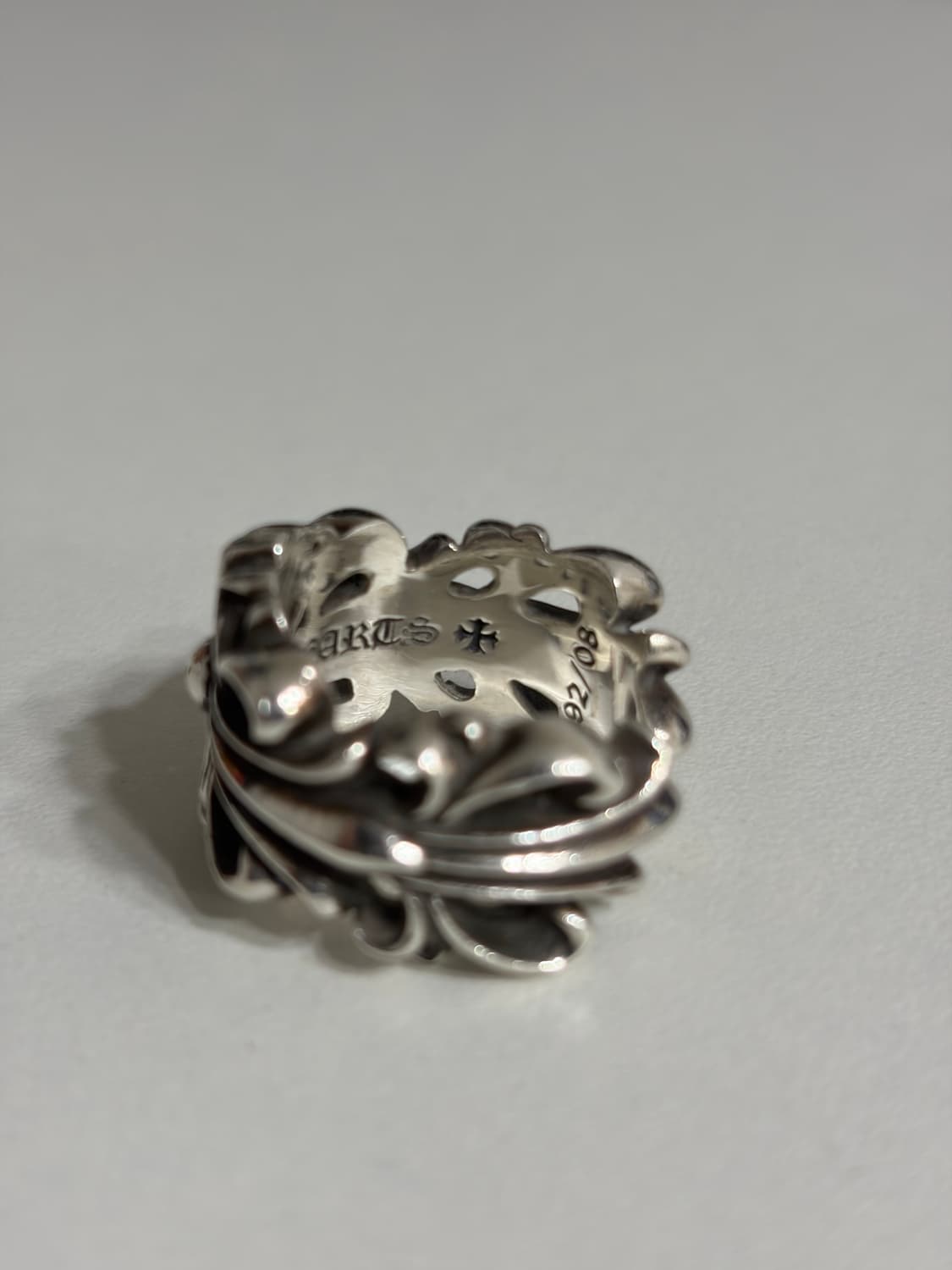 크롬하츠 더블 플로랄 링 23호 상품이미지7