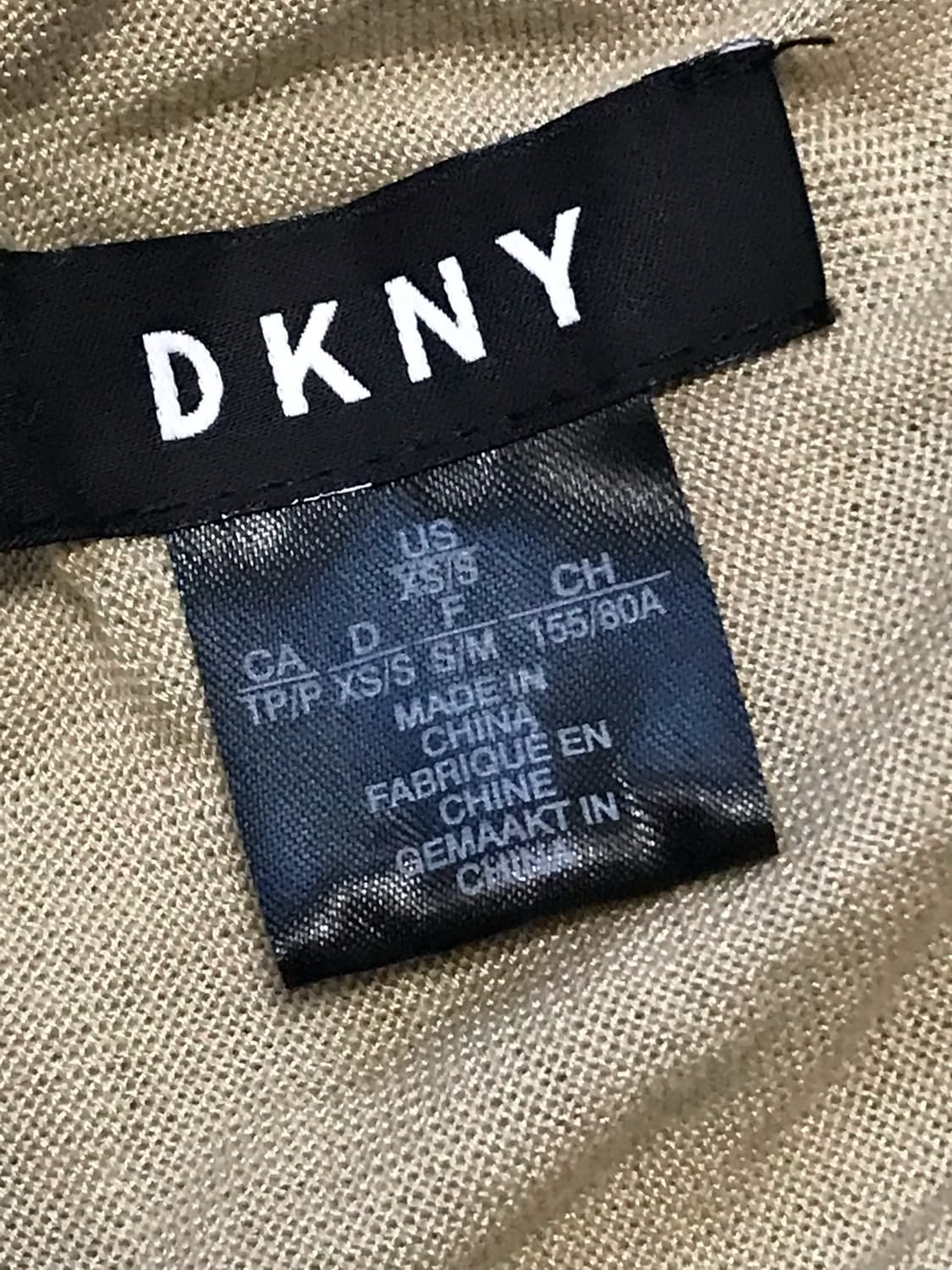 빈티지 DKNY 아카이브 언발 드레이프 롱 가디건 상품이미지6