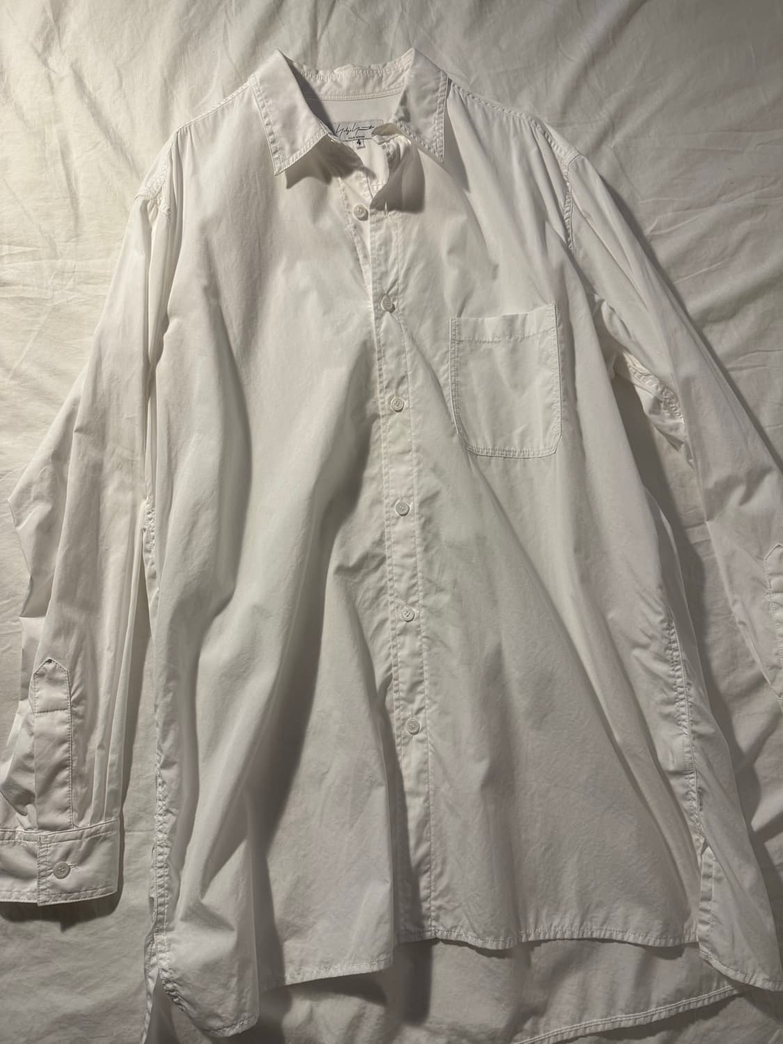 요지야마모토 뿌르옴므 25ss 스탠다드 빅 셔츠 상품이미지2