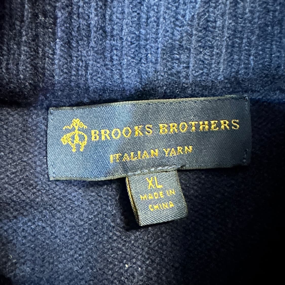 브룩스브라더스 메리노울 니트 집업 상품이미지4
