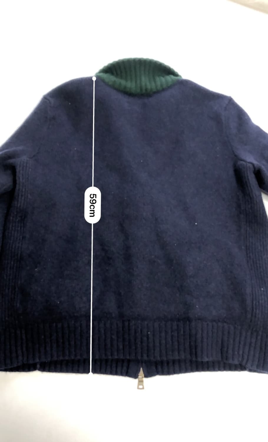 폴로 랄프로렌 니트 집업 실측 s 상품이미지9