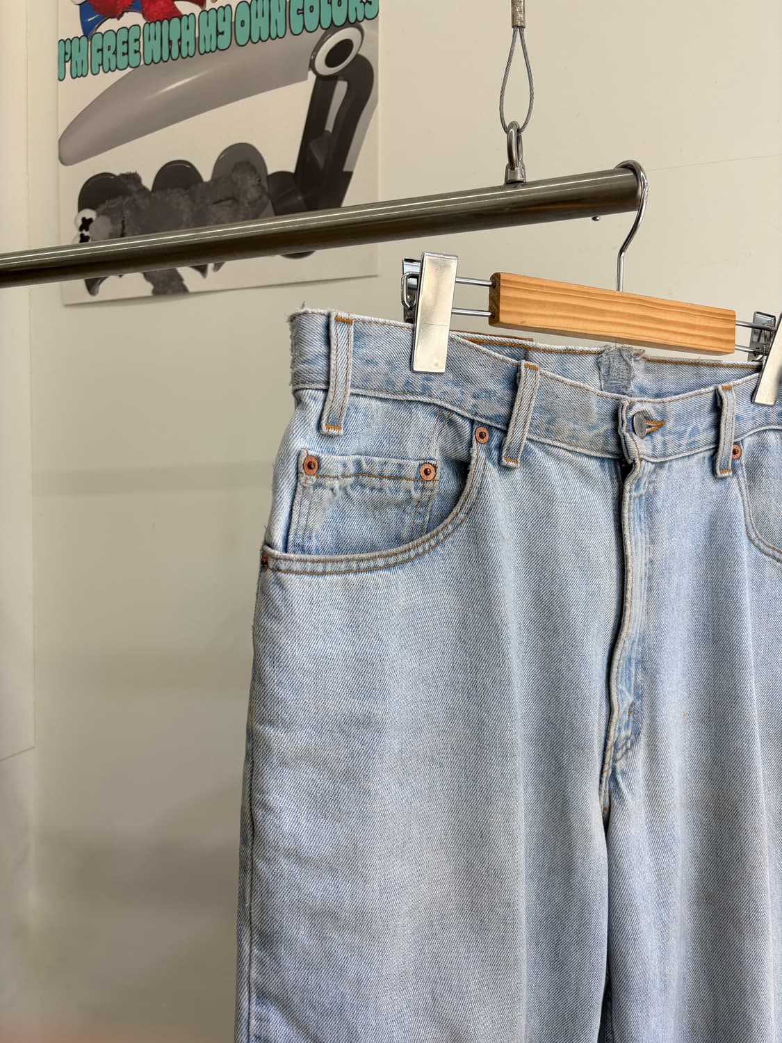 90's LEVIS 550 (Made in USA) 데님팬츠 상품이미지3