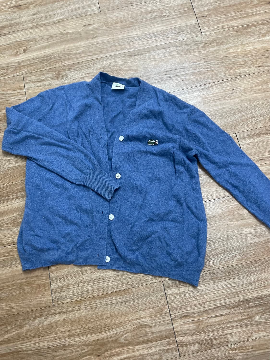 라코스테 브이넥 가디건 상품이미지1