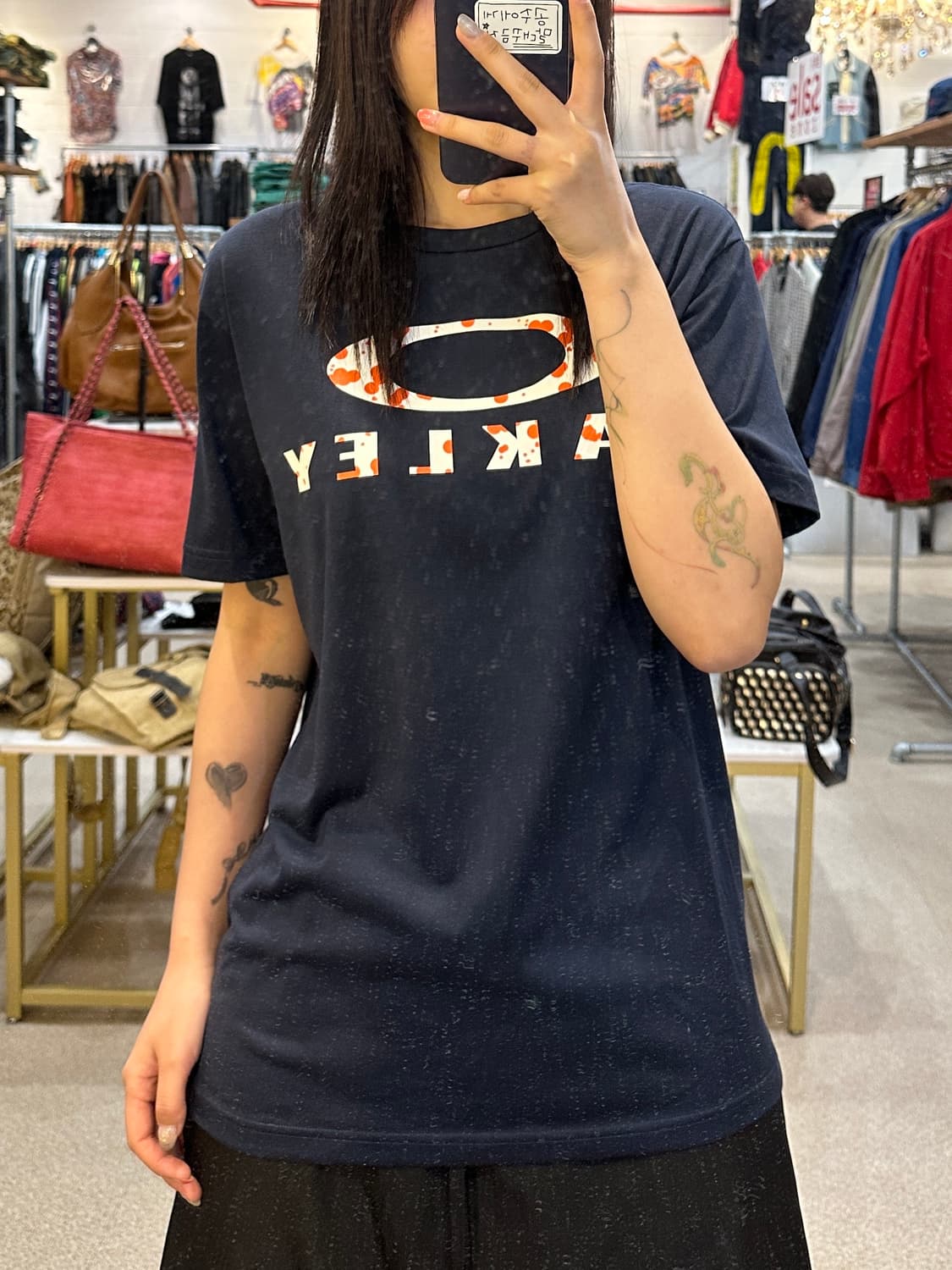 오클리 프린팅 반팔 티셔츠 상품이미지3