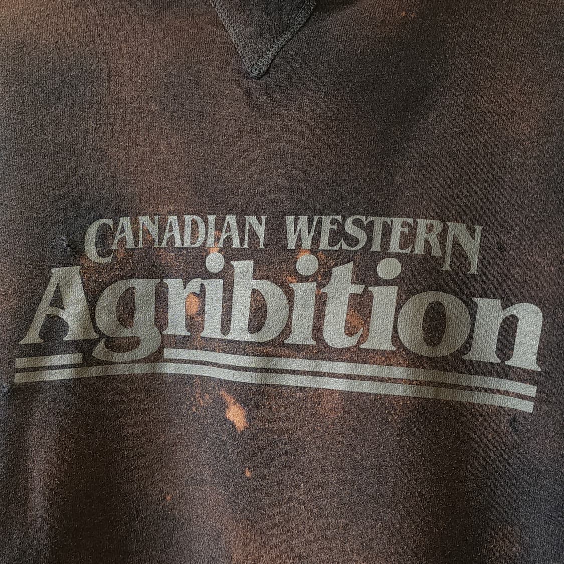 90s 러셀 후드 빈티지 스웻셔츠 썬페이딩 그레이 m 상품이미지6