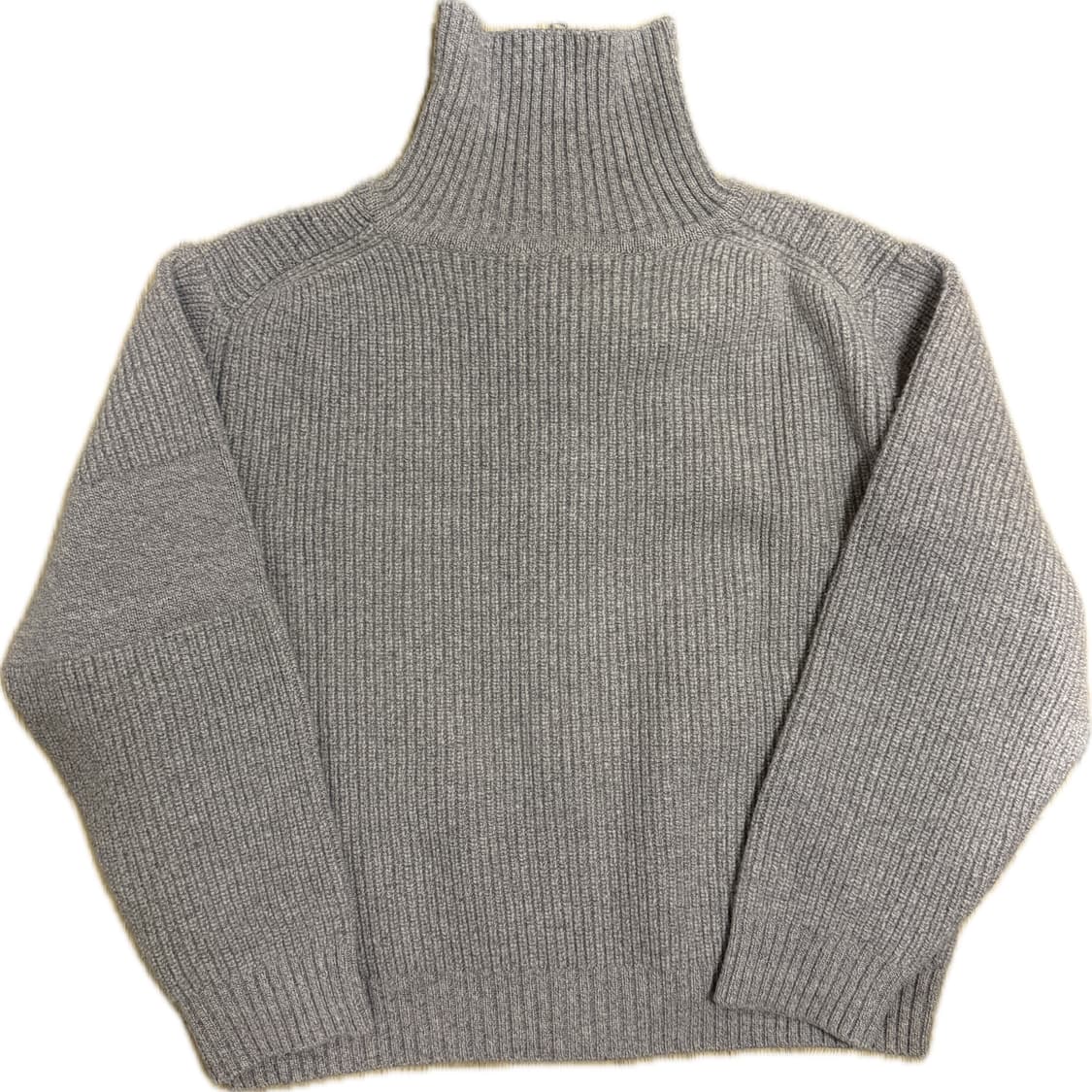 홀리선 마샬 집업니트 멜란지라벤더 상품이미지3