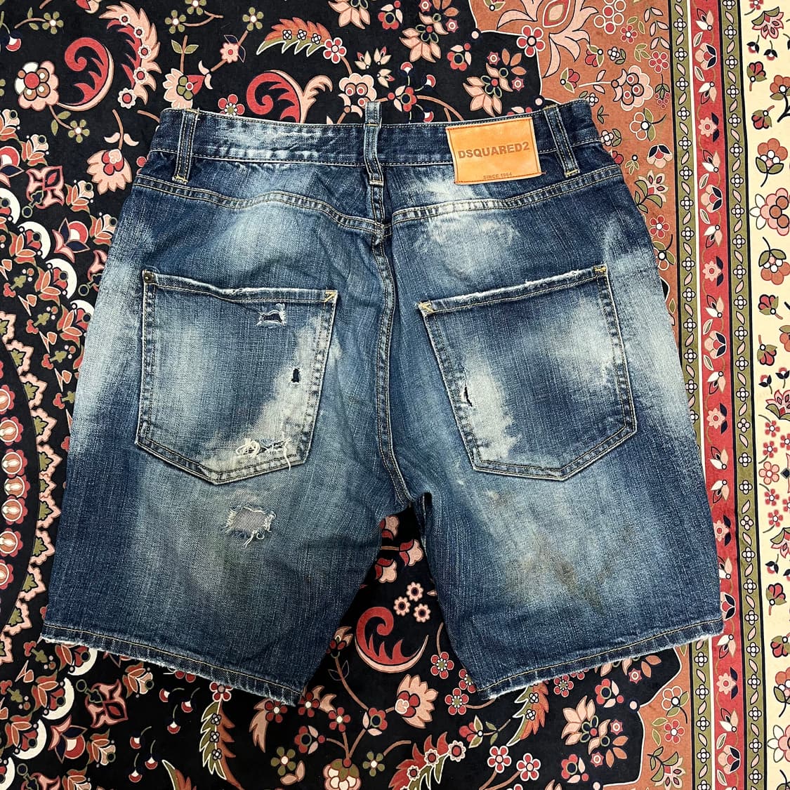 디스퀘어드2 데미지 워싱 데님 반바지 48 상품이미지6