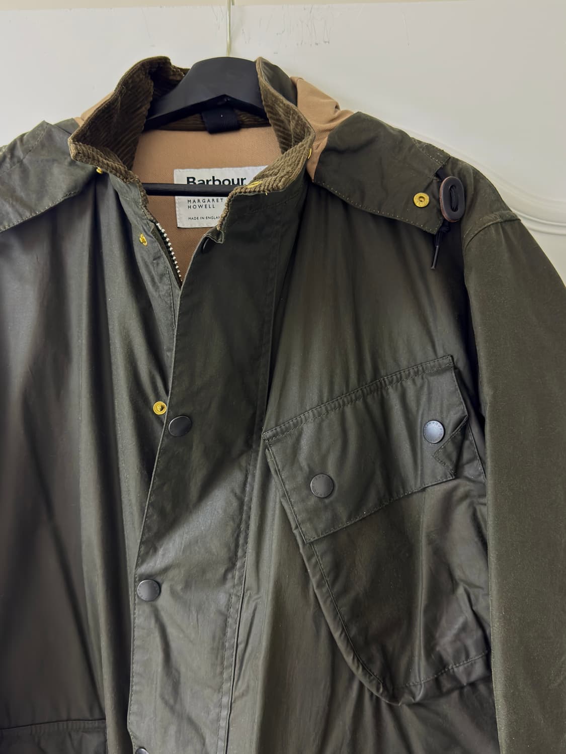 바버 마가렛호웰 A7 왁스자켓 M사이즈 Olive 상품이미지5