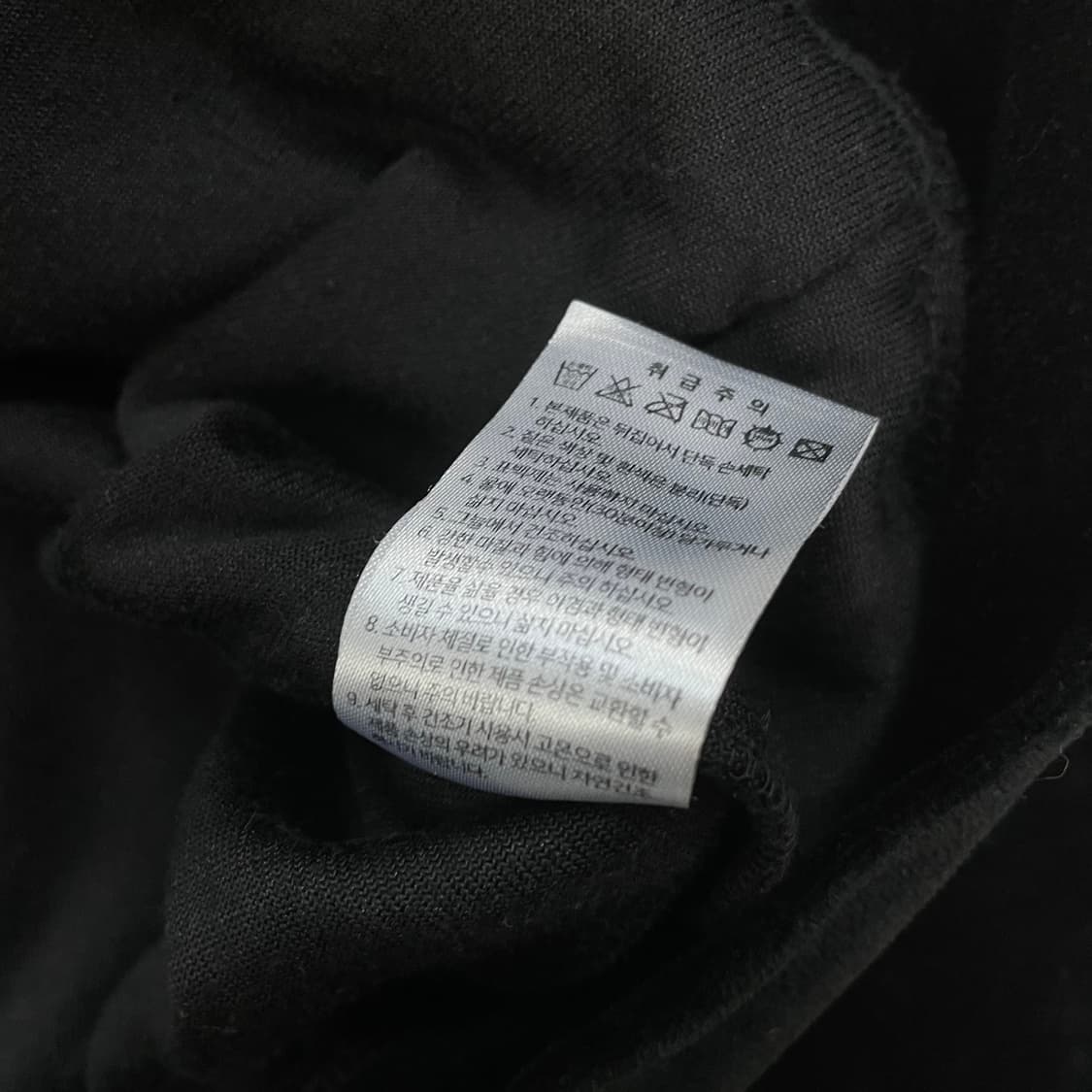 쥬시꾸띄르 벨루어 큐빅 후드집업 블랙 상품이미지7