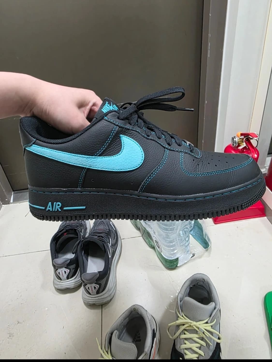 에어포스1 aurora green 280 Us10 상품이미지4