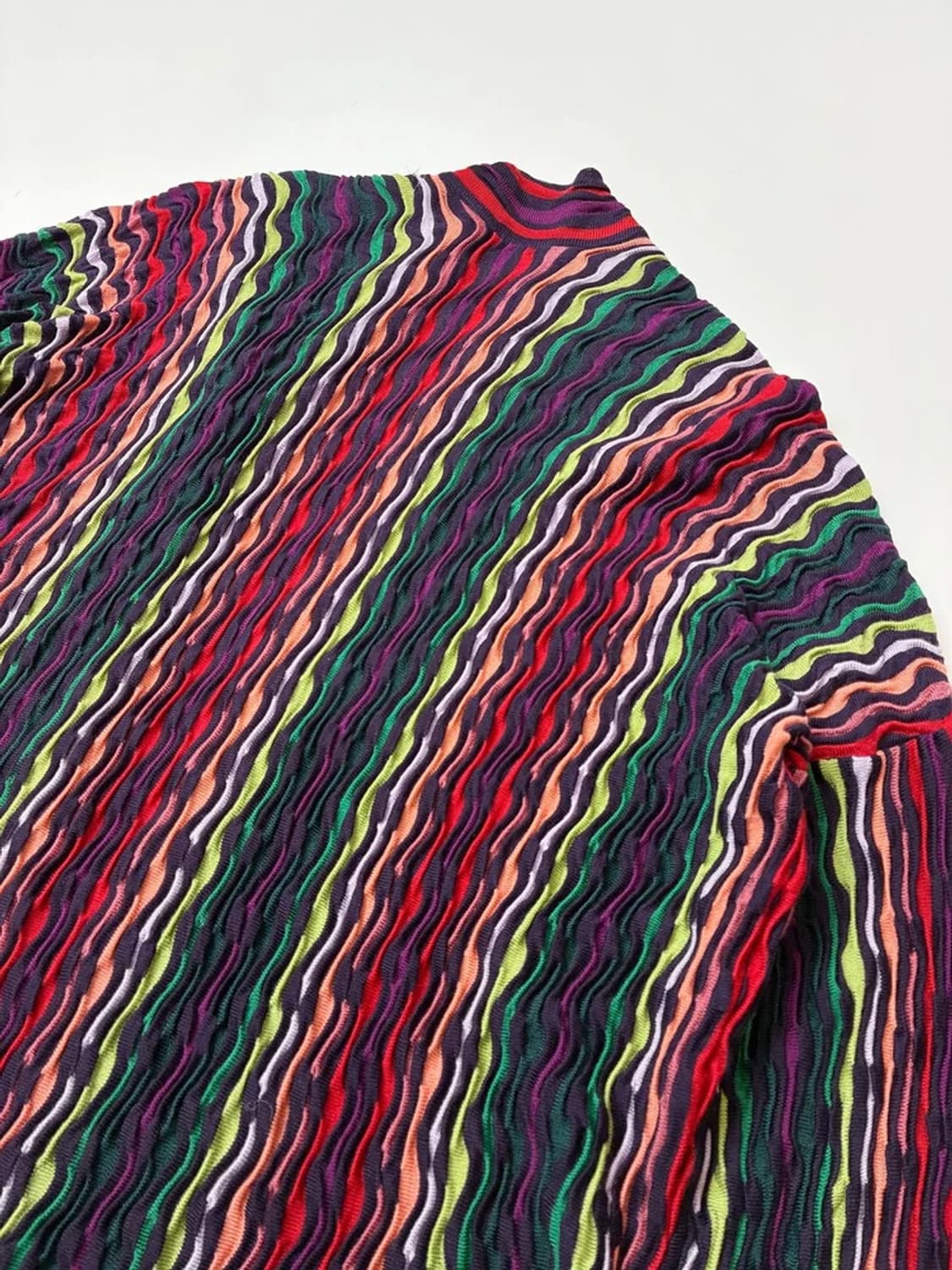 미쏘니 00s 재팬 케이블 노버튼 니트 가디건 PN5125 상품이미지4