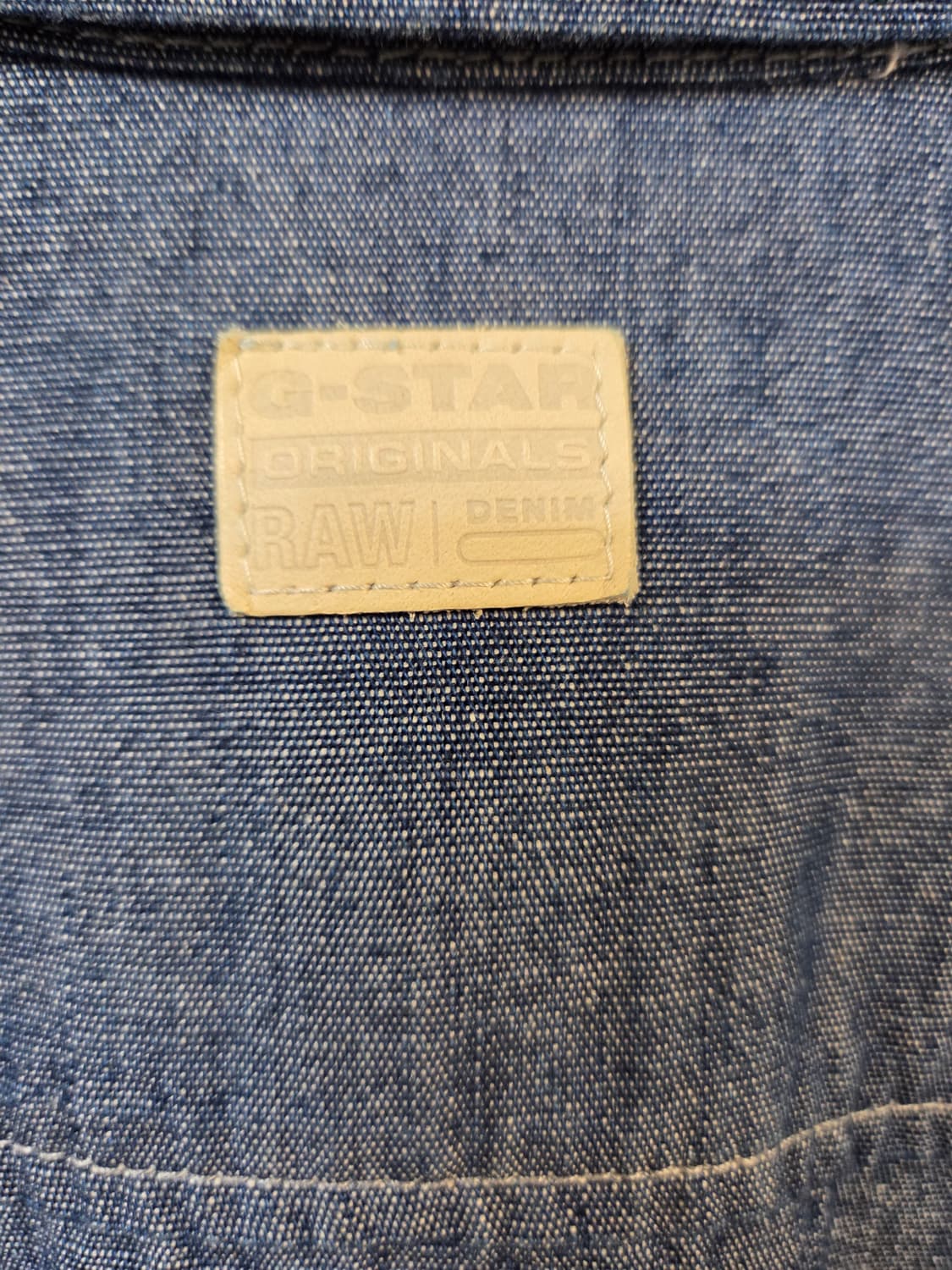 데님 워크 셔츠 자켓 블루(S) 상품이미지7