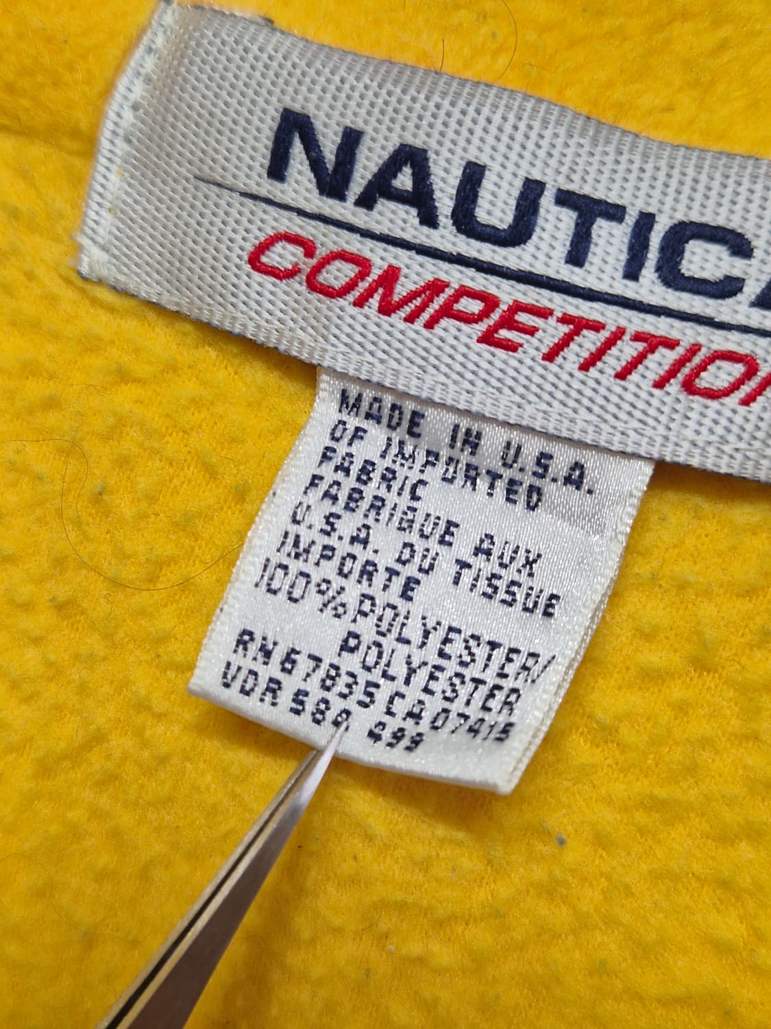 [L]90s US Made 노티카 플리스 -106 상품이미지4