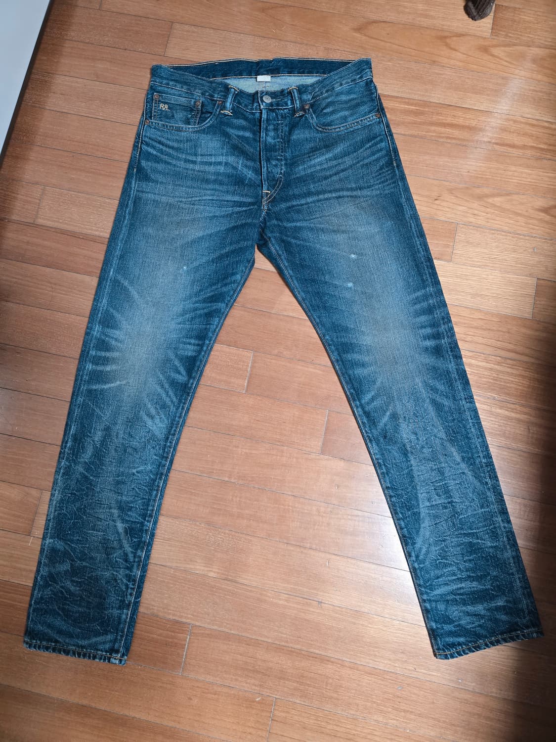 rrl 더블알엘 워싱 데님 슬림 내로우 32/30 상품이미지1