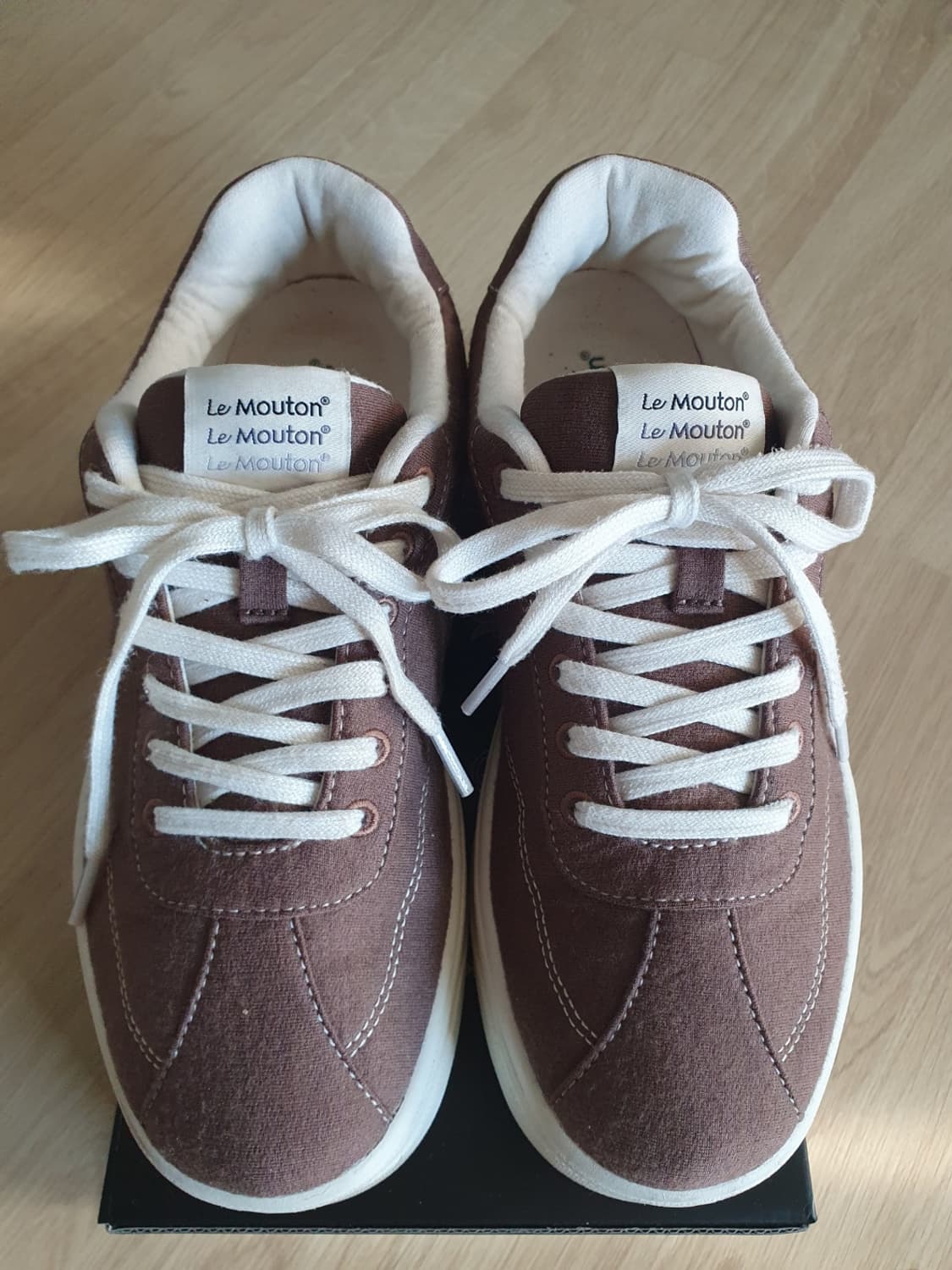 르무통 업 브라운 스니커즈 운동화 255mm 상품이미지5