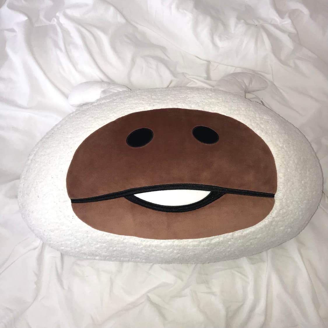 나메코 토끼 페이스 모찌 쿠션 인형 상품이미지3