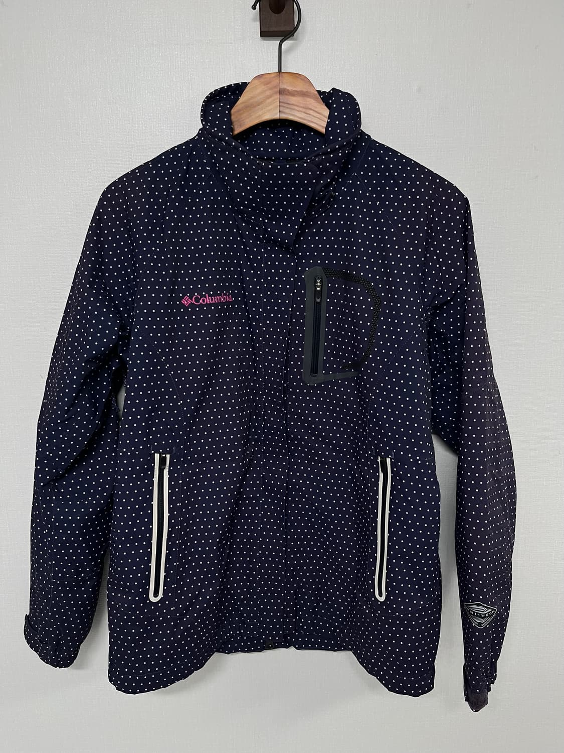 컬럼비아 도트 땡땡이 바람막이 상품이미지9