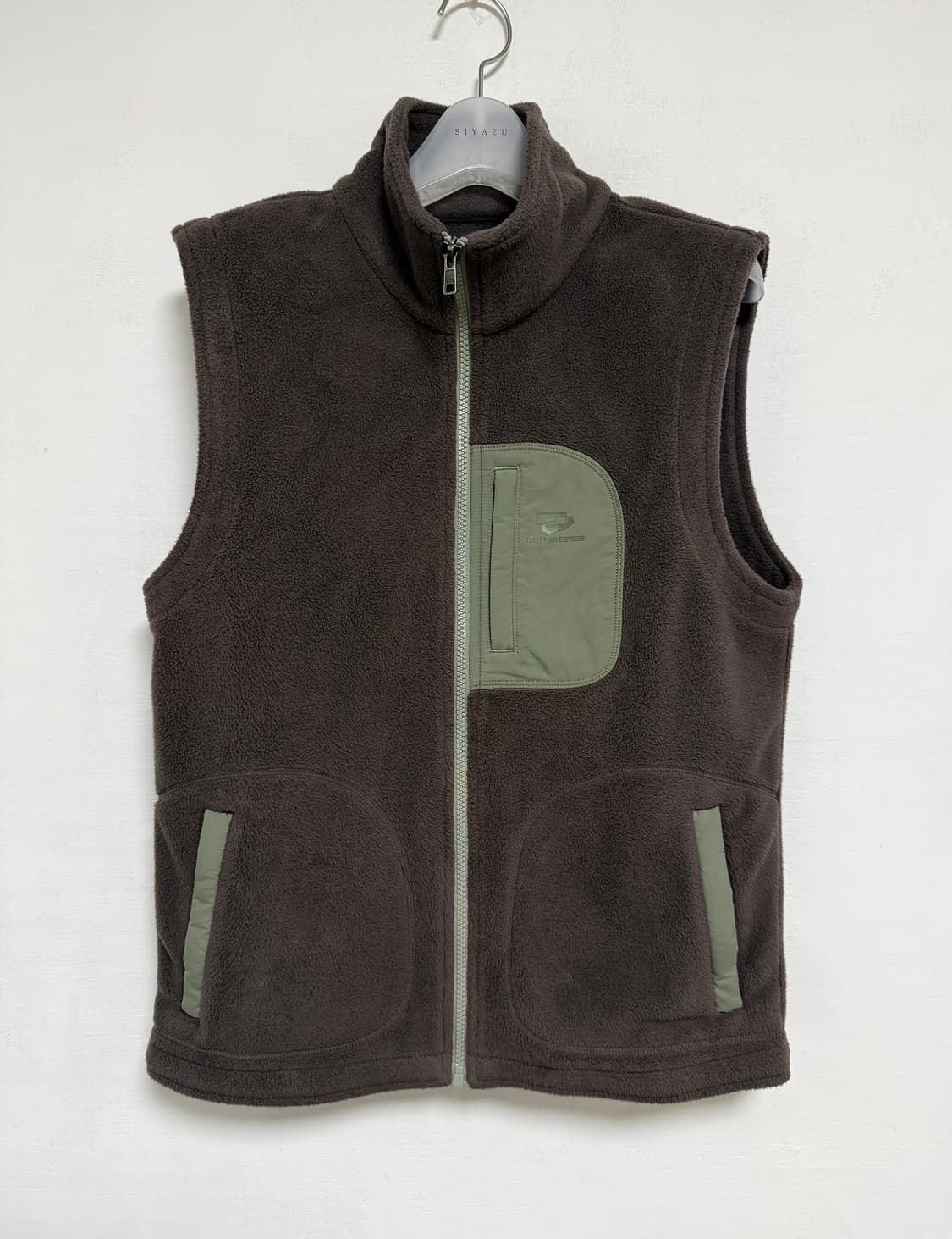웰빙익스프레스 Fleece Vest Brown L 상품이미지1
