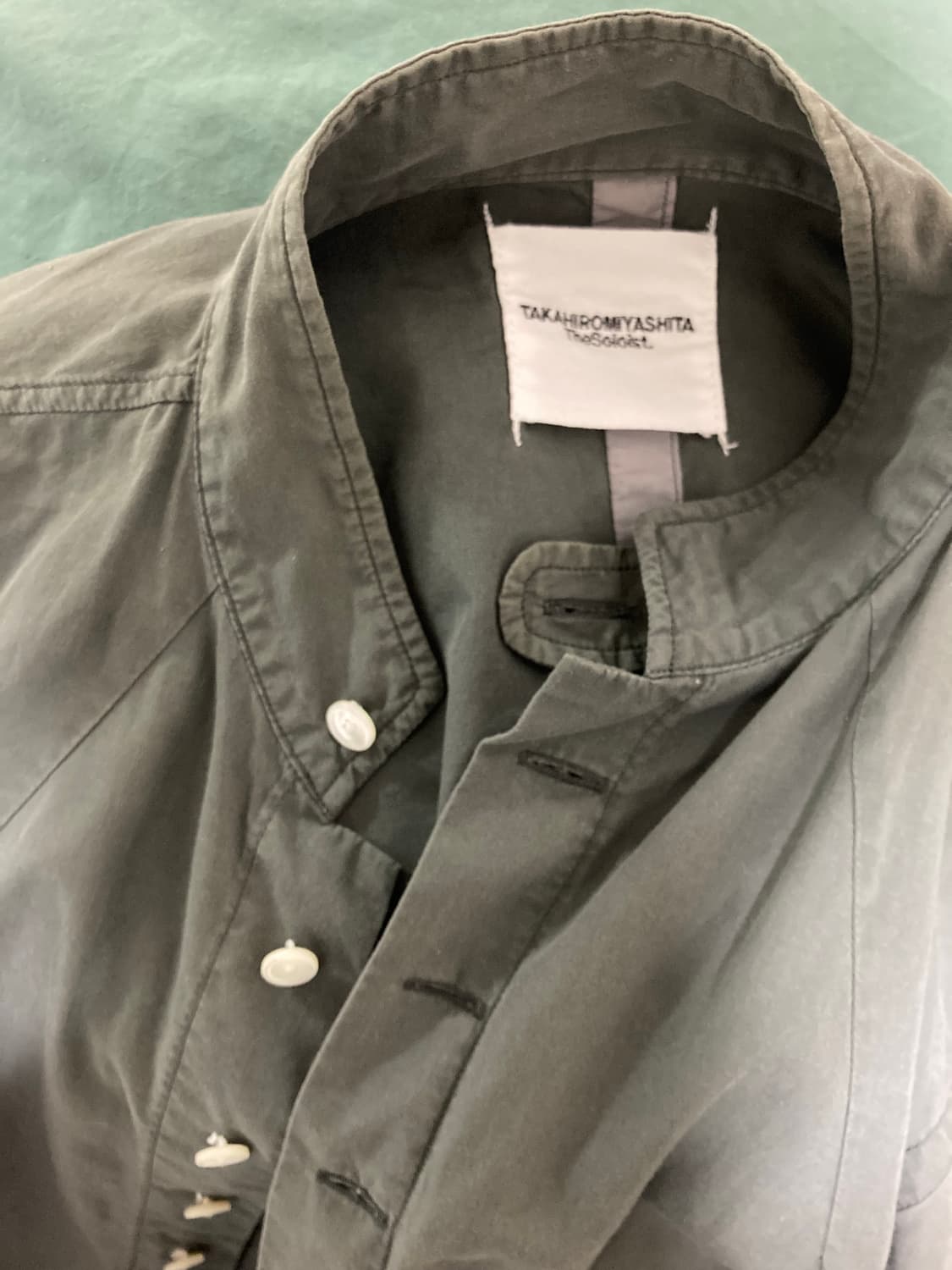 17ss Soloist 네루 카라 셔츠 상품이미지3