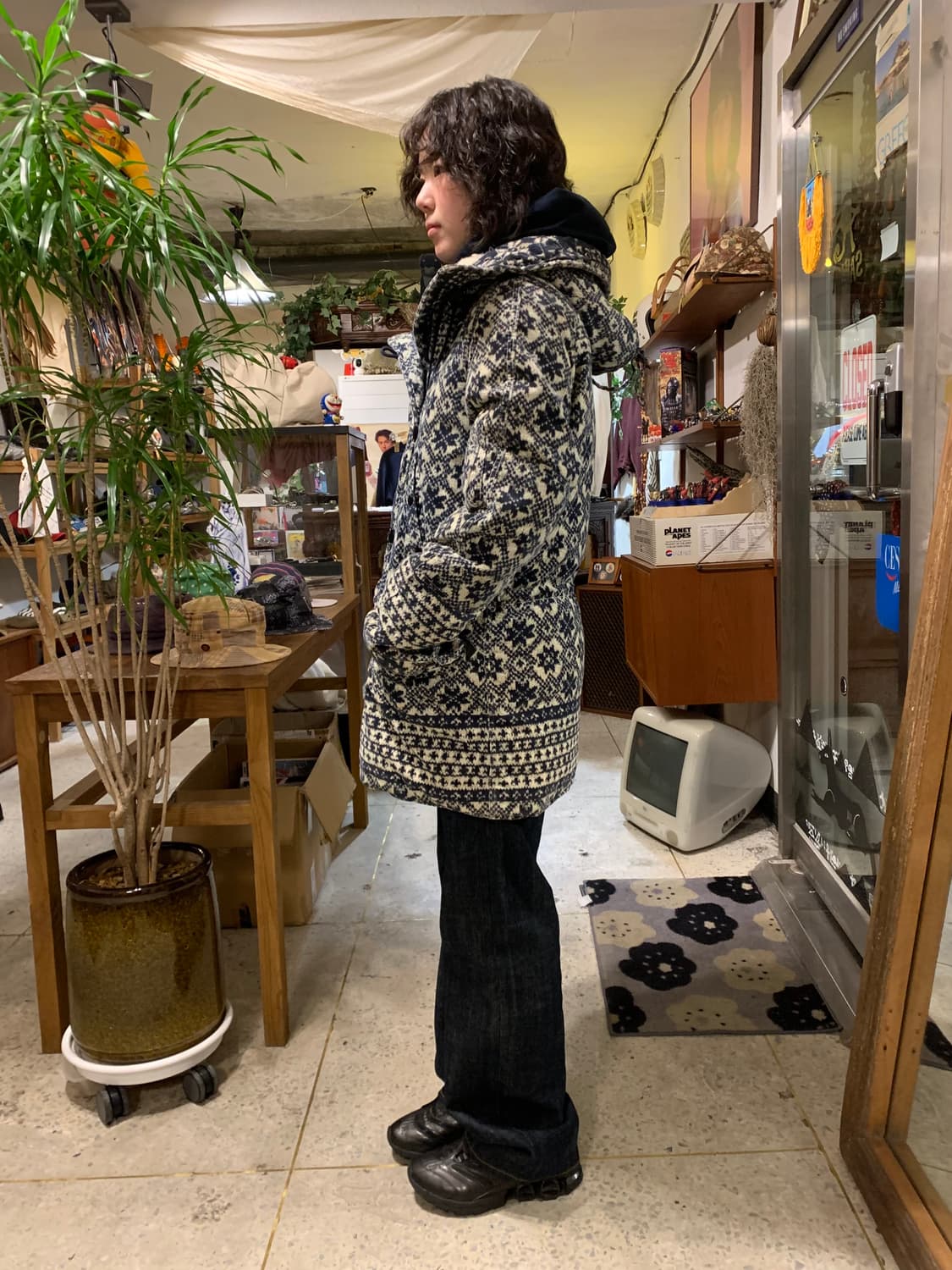 폴로 데님 앤 서플라이 노르딕패턴 보아 자켓 상품이미지2