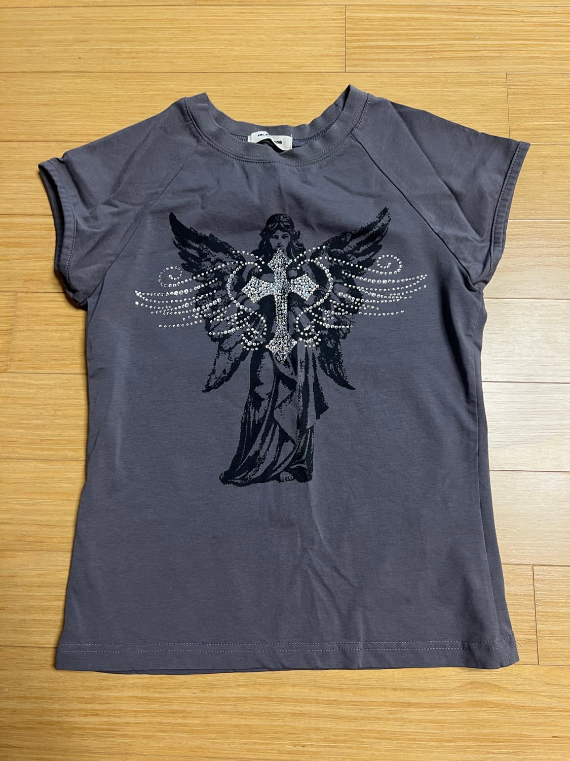 헬레네파리스 엔젤 윙스 큐빅 하프 티셔츠 문그레이 상품이미지7