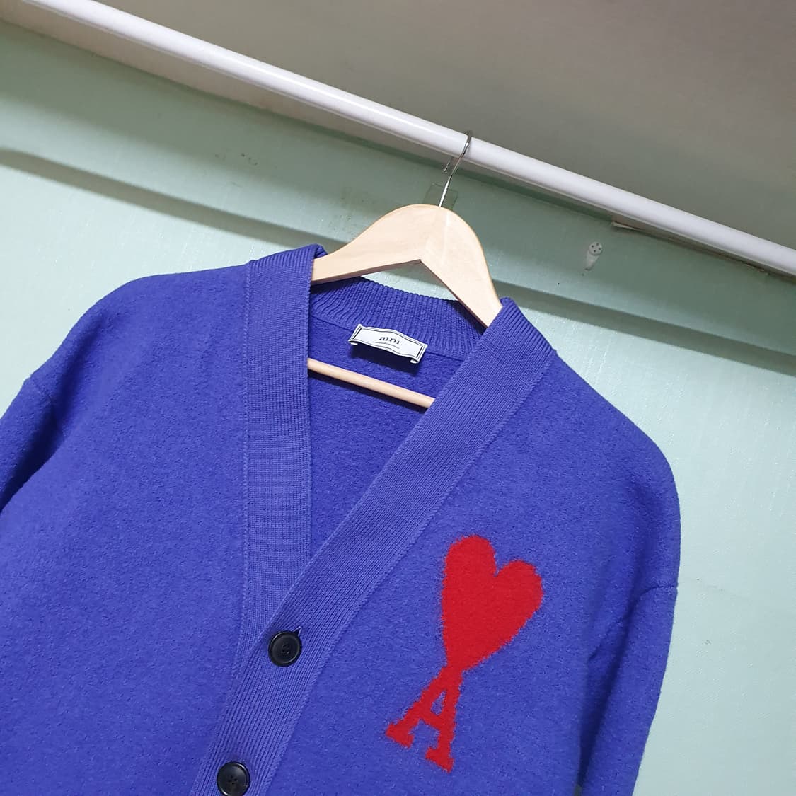 아미 빅하트 니트 가디건 S 상품이미지2