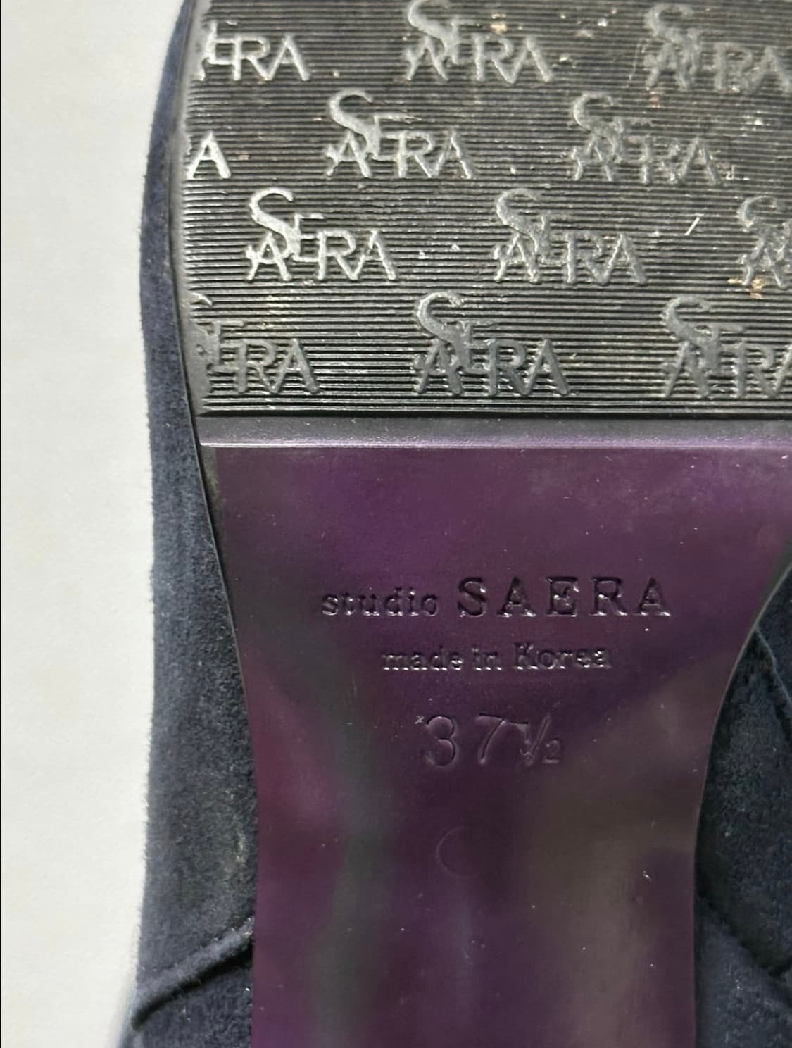 Studio SAERA 스웨이드 웨스턴부츠 37.5 상품이미지3