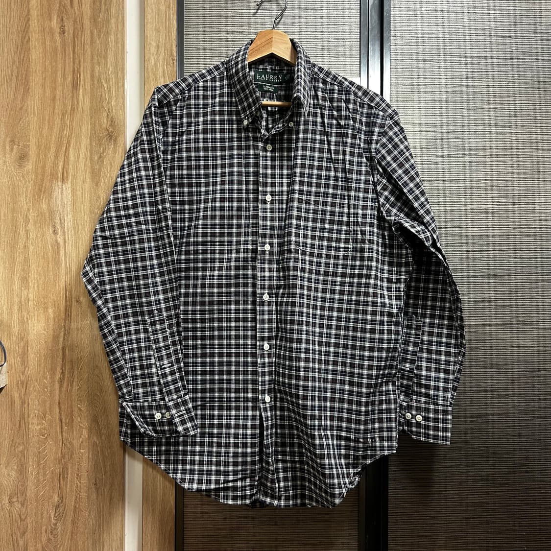 로렌랄프로렌 여성 체크셔츠 XL 상품이미지1
