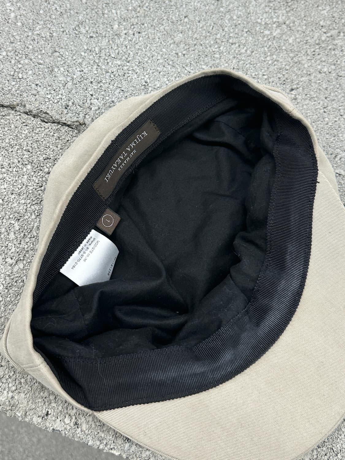 키지마 타카유키 패널 헌팅캡 상품이미지4