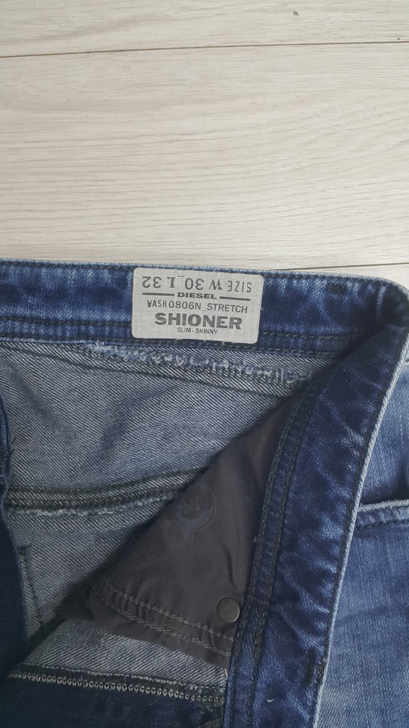 디젤 SHIONER 앏은청바지 실측32인치 299번  상품이미지5