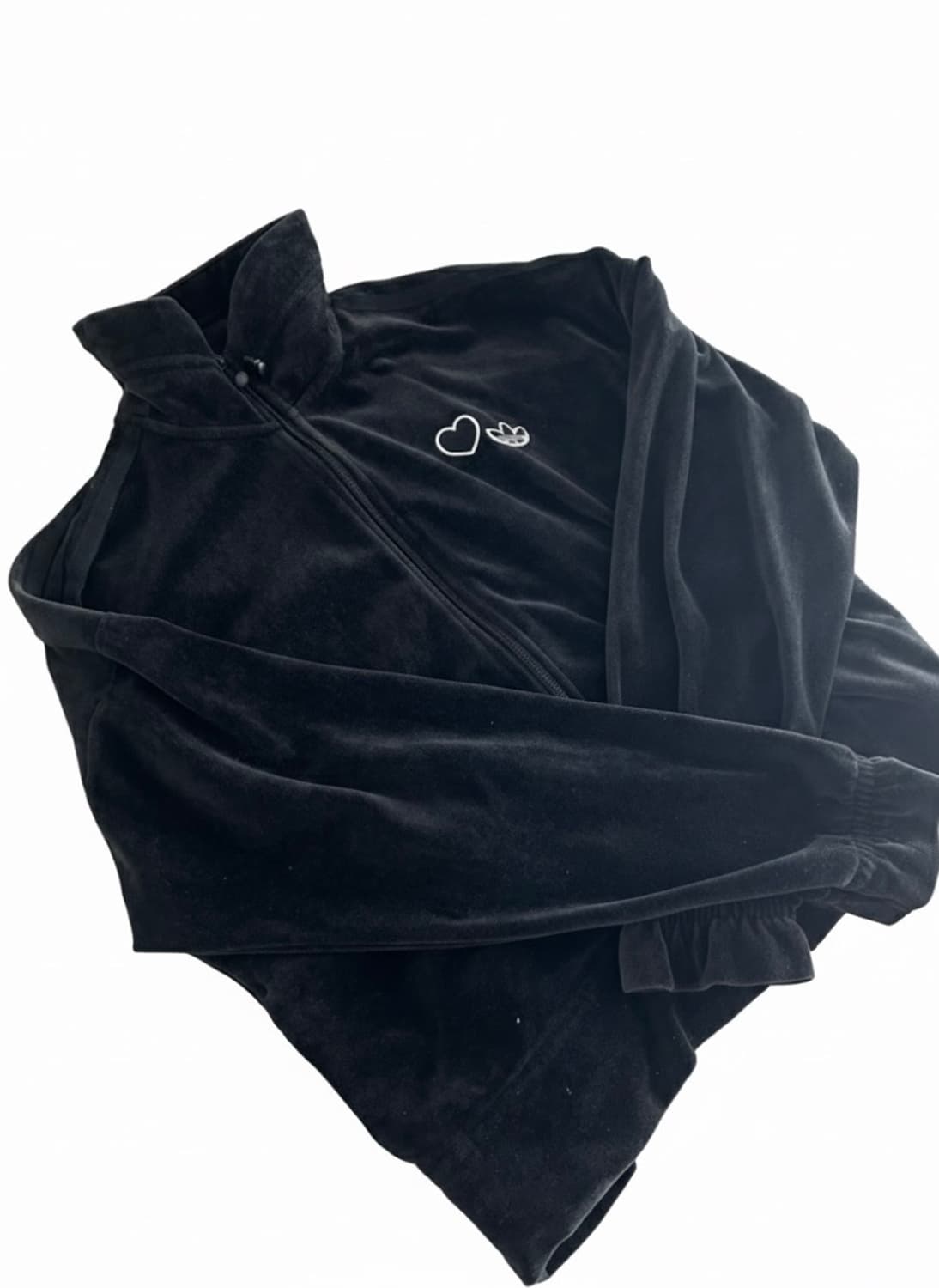 아디다스 vday 벨루어 벨벳 하트 트랙 탑 져지   상품이미지2