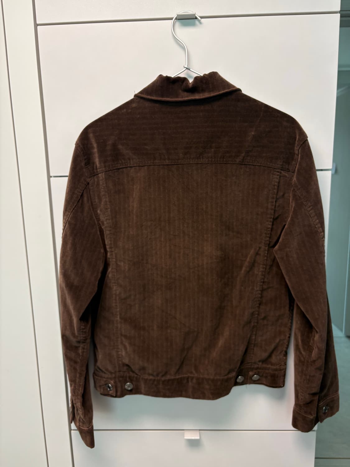빈티지 브라운 코듀로이 집업 블루종 100사이즈 상품이미지2