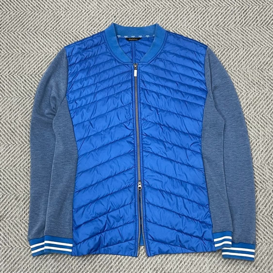 바버 퀄팅 집업 v0454 상품이미지1