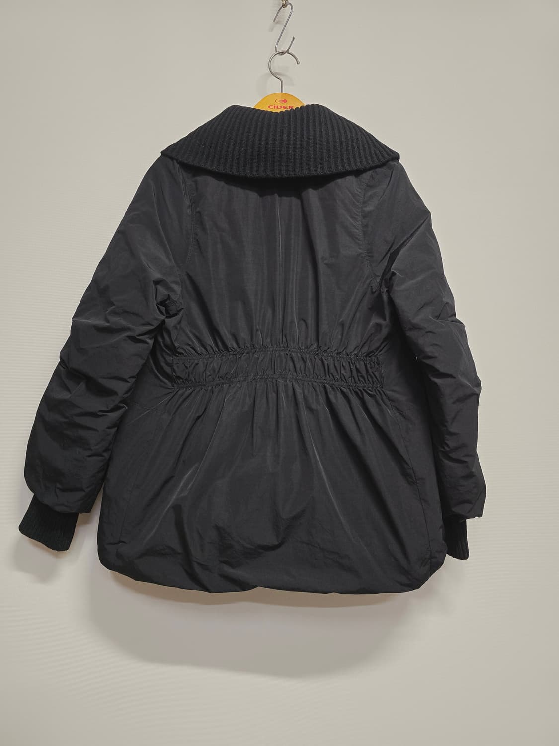 SJSJ 블랙 니트 카라 구스패딩 점퍼 상품이미지4