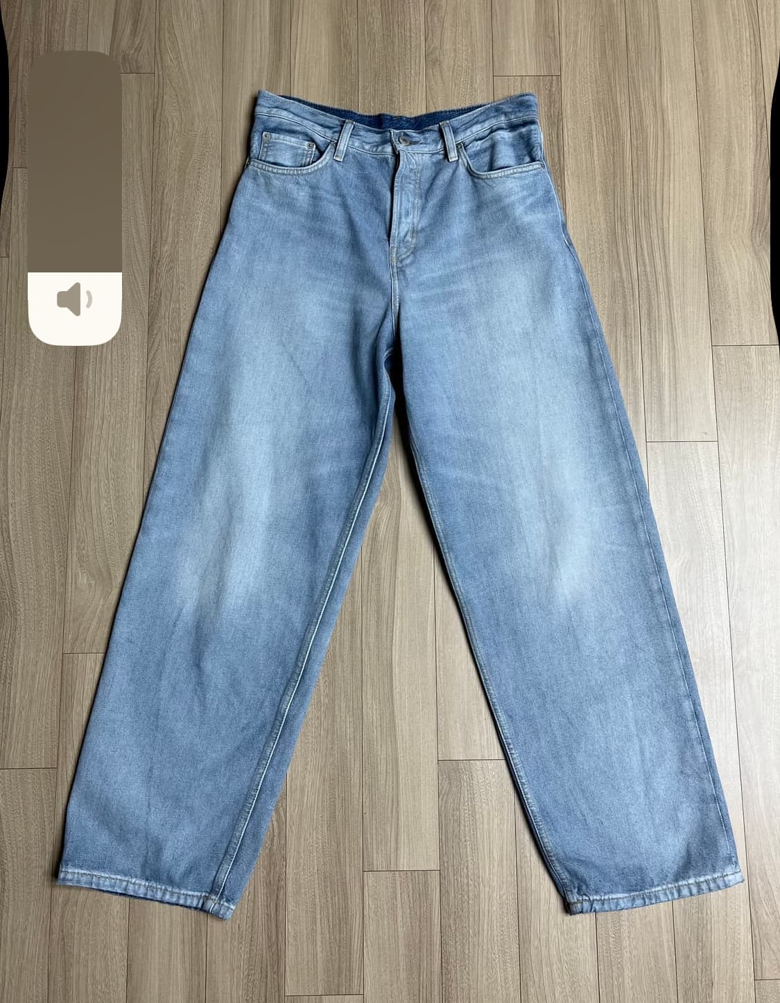 cos rider 와이드 레그 진 29사이즈 라이트블루 상품이미지2