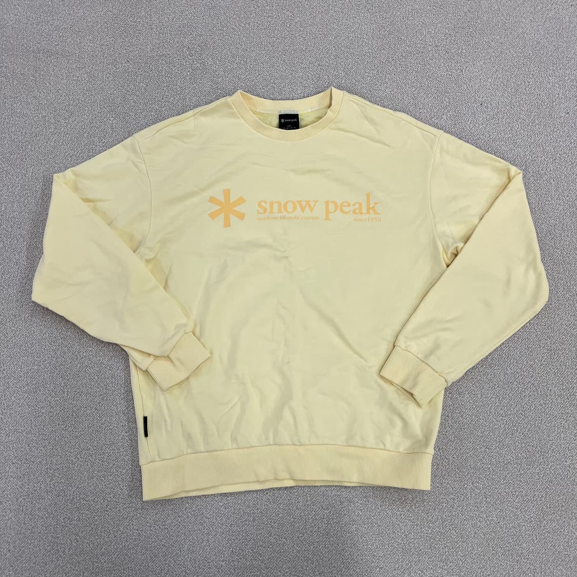 105 스노우피크 빅로고 맨투맨 0213M 상품이미지1