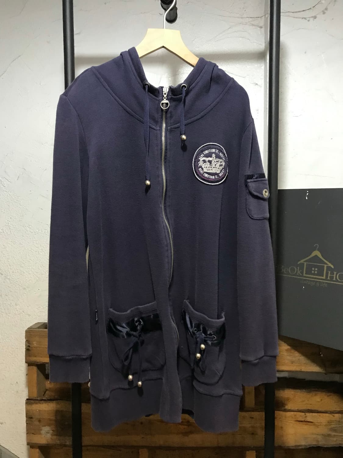 ball point hoodie zip-up 상품이미지2