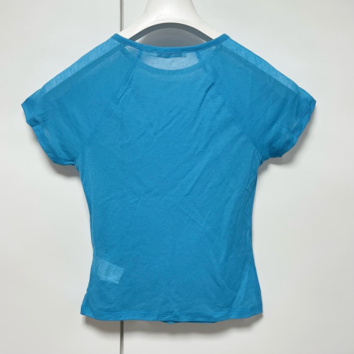 [S,M]팔로마울 Omu 오무 티셔츠/블루 상품이미지3