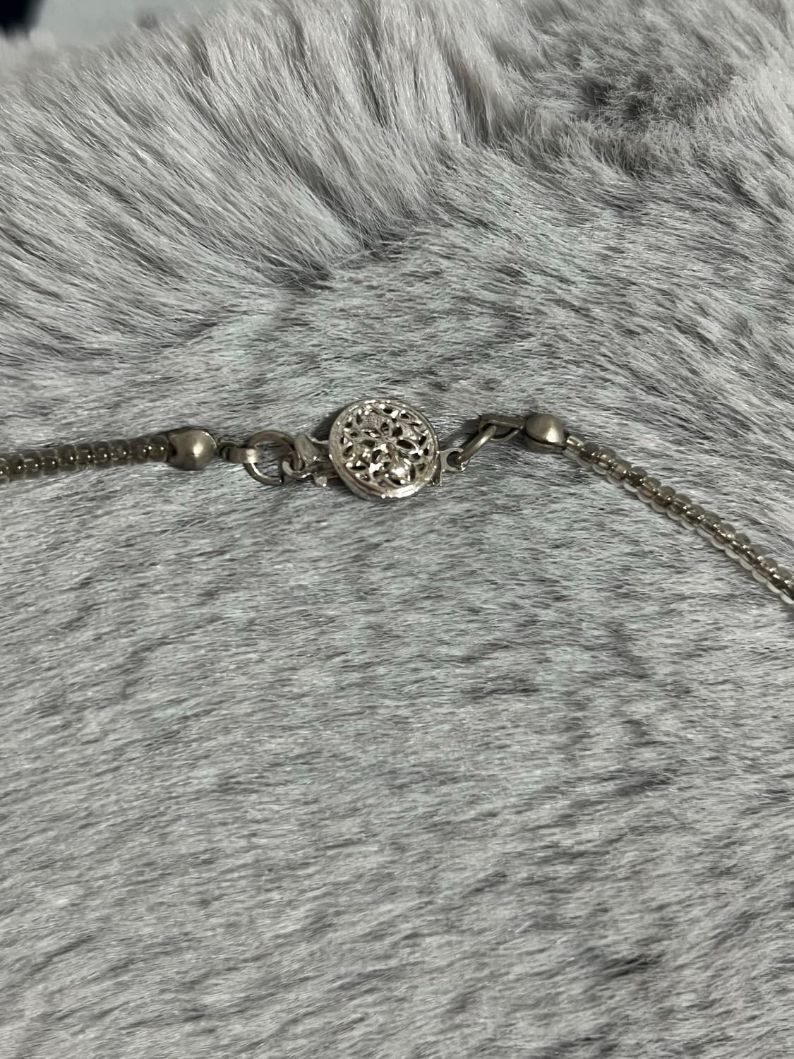 오리엔탈 페어리 그런지 비즈챰 빈티지 목걸이  상품이미지3