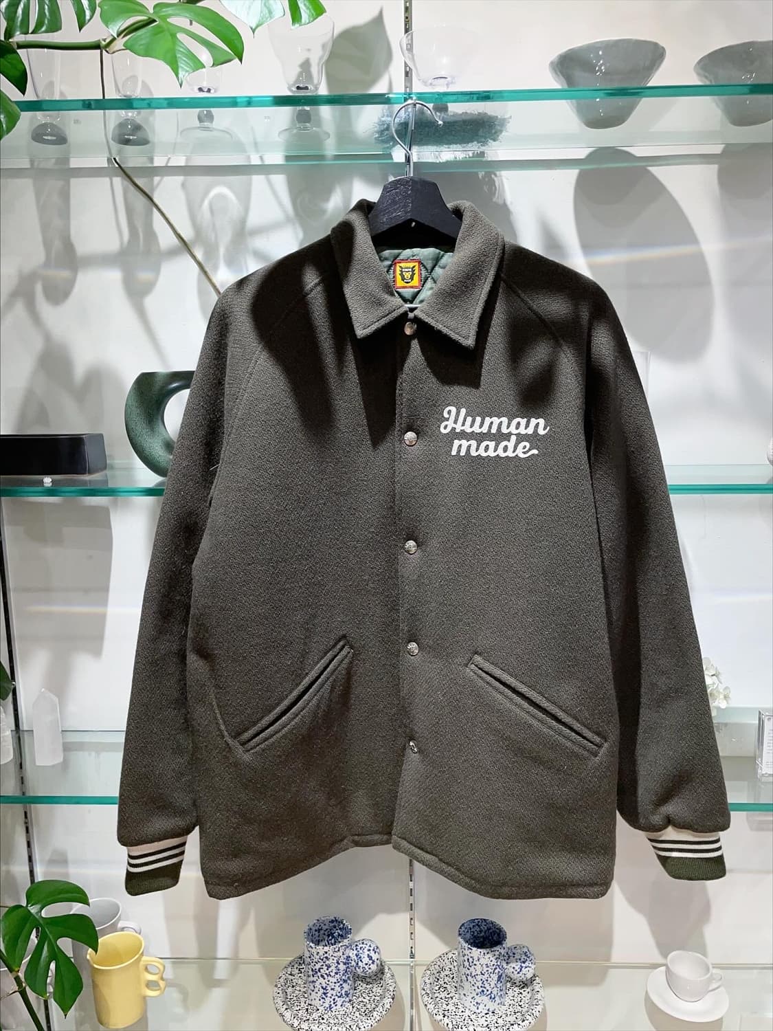 휴먼메이드 wool stadium jacket 상품이미지1