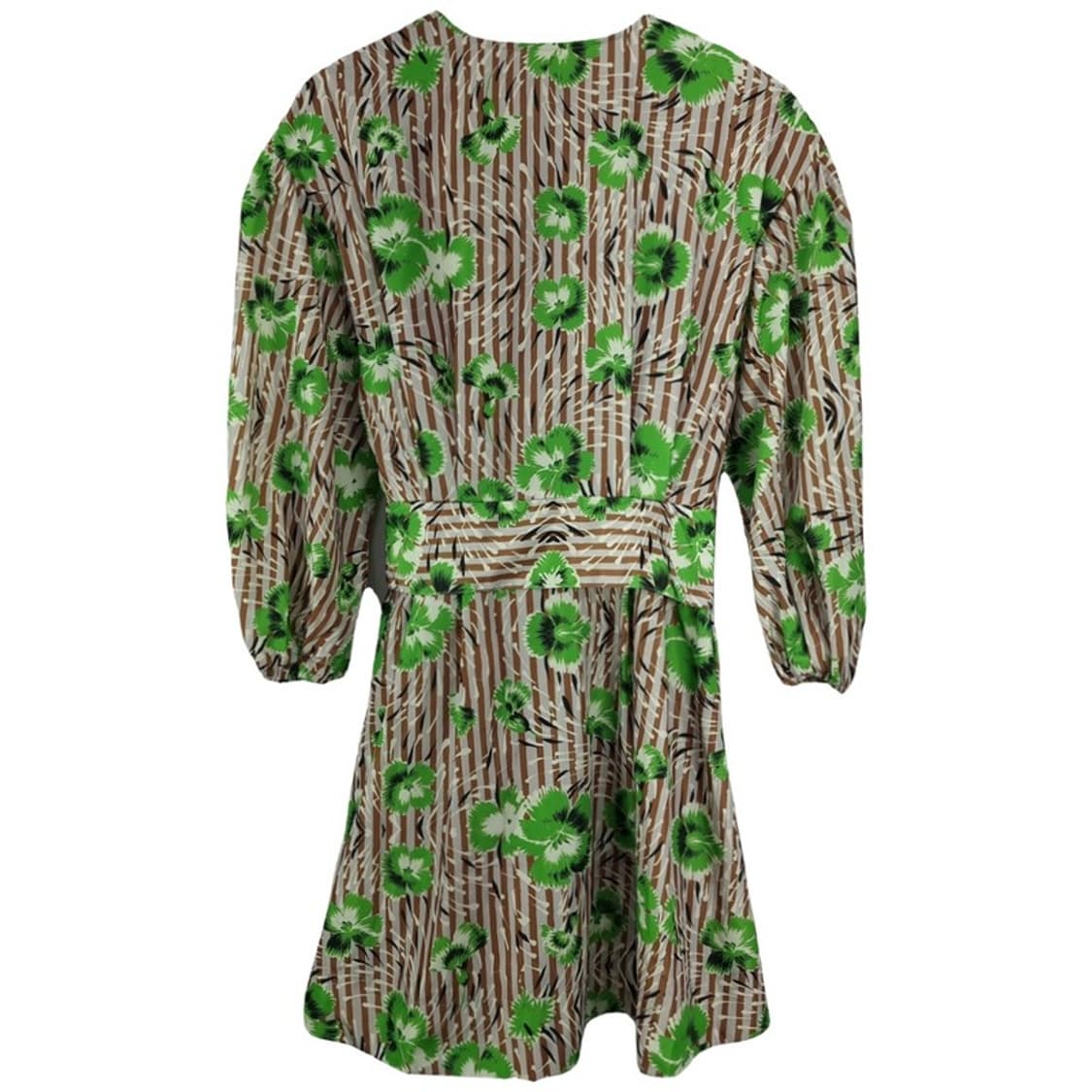 [에센셜 엔트워프] 플라워 패턴 랩 원피스 M19282 상품이미지3