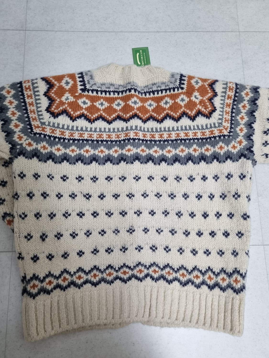 그린버터 가디건 새상품 상품이미지4