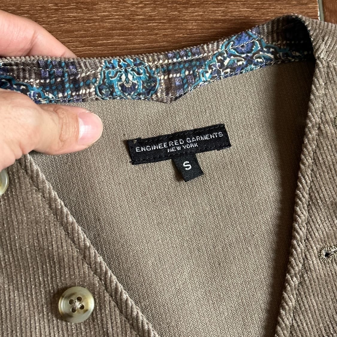 Engineered garments corduroy vest 상품이미지6