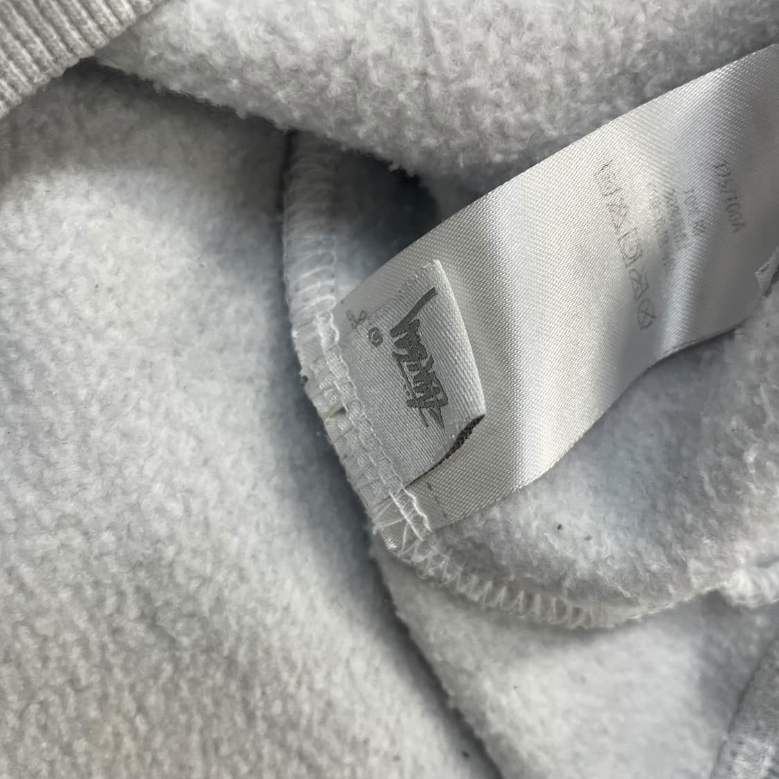 스투시 Stussy 베이직 로고 후드티 애쉬그레이 상품이미지6