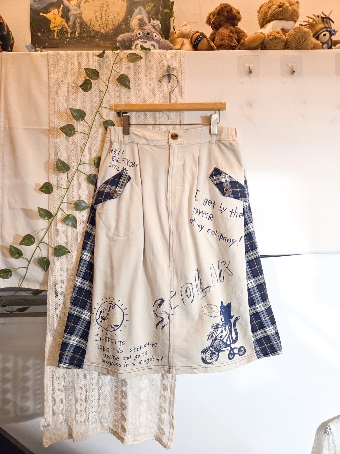 scolar 미디 스커트 상품이미지1