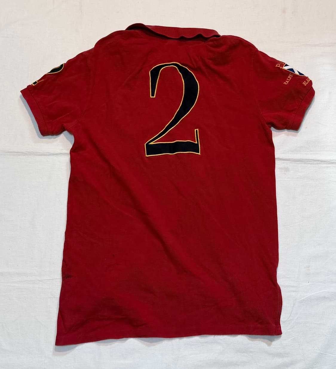 폴로 랄프로렌 블랙와치 빅포니 치프키프 카라티 레드 상품이미지4