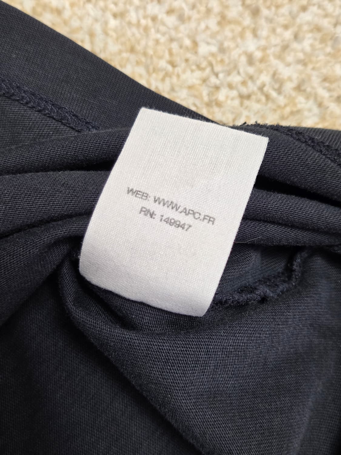 [A.P.C. x 브레인 데드] 로고 반팔 티셔츠 | S00036 상품이미지5