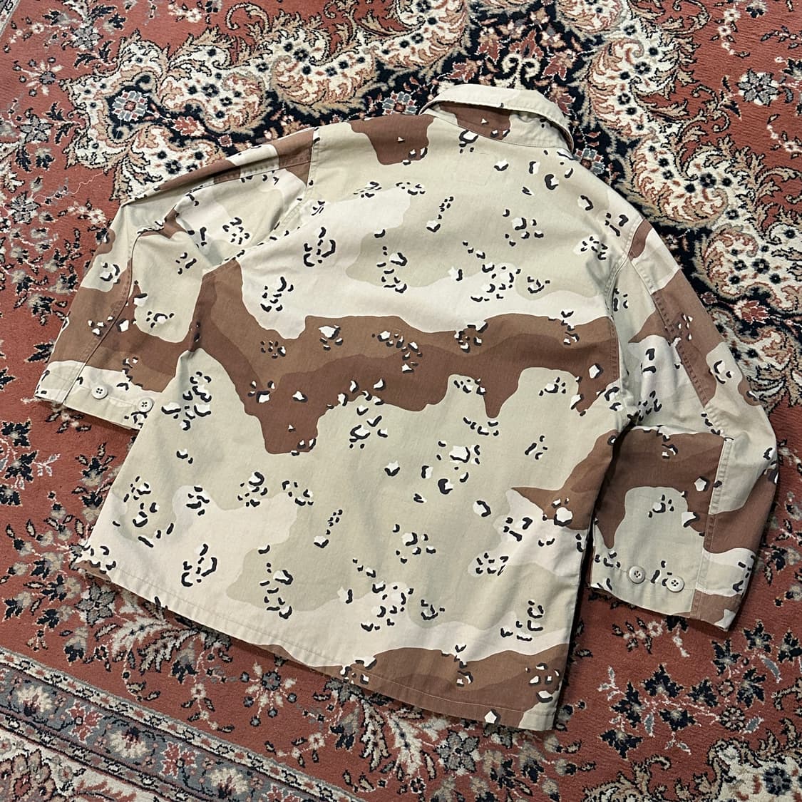 미군 오리지날 초코칩 BDU 카모 데저트 자켓 (XL-R) 상품이미지7