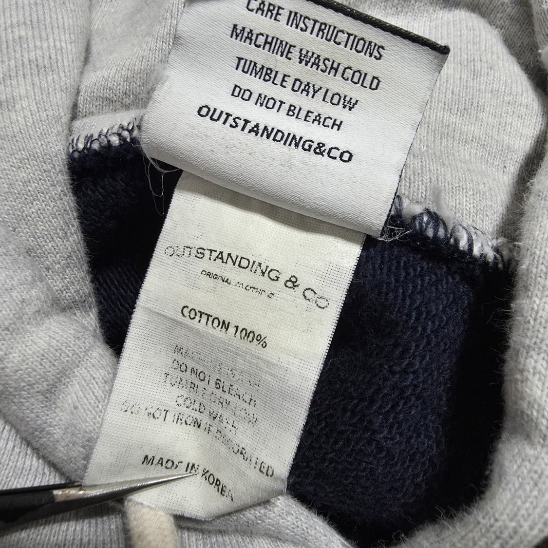 (L)아웃스탠딩 헤비 후드티  상품이미지4